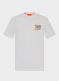 T-SHIRT PAOLO SURF CON STAMPA POSTERIORE, WHT, thumb