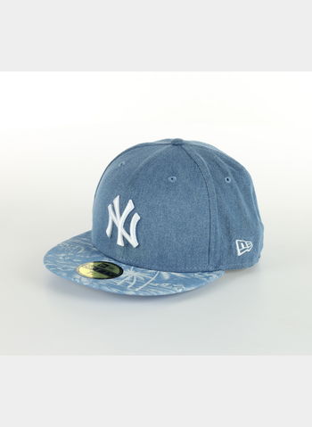 CAPPELLO NY YANKEES 59FIFTHY DENIM PALM FITTED, , small