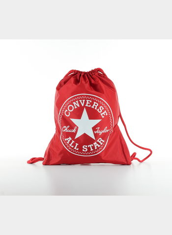 GYM SACK LOGO RED, RED, small