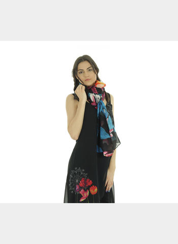 PASHMINA SPRING EXPLOSION , 3087NVY, small