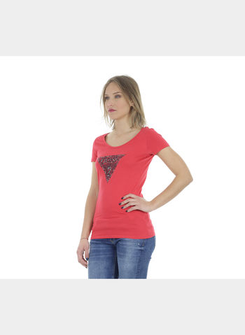 T-SHIRT LOGO IN PIZZO , , small