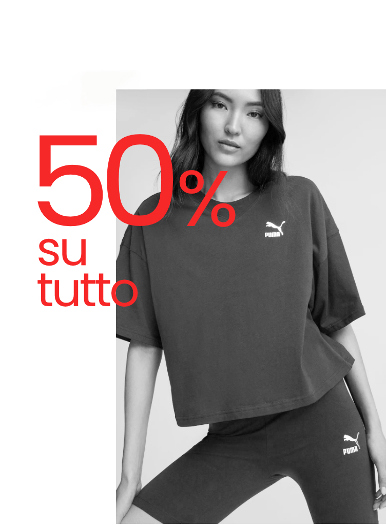 Sconti fino al 50% sulle collezioni primavera-estate 2023 Sconti fino al 50% sulle collezioni primavera-estate 2023