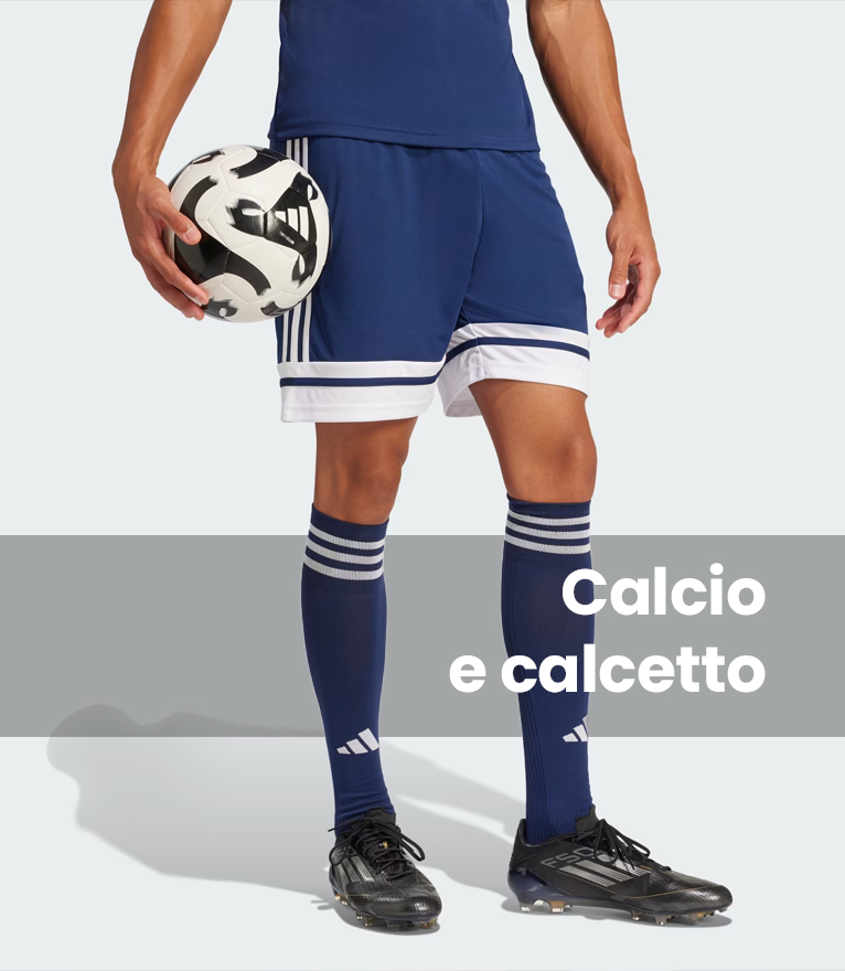 Abbigliamento, scarpe e accessori per il calcio! Back to sport