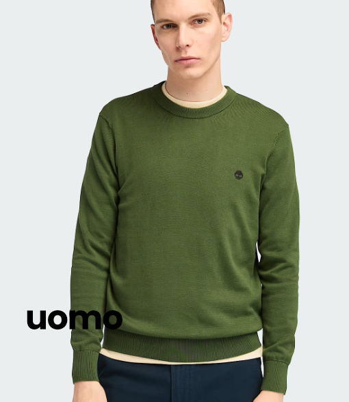 Sconto 20% sull'abbigliamento della collezione autunno-inverno uomo Promo 20% AI24-25