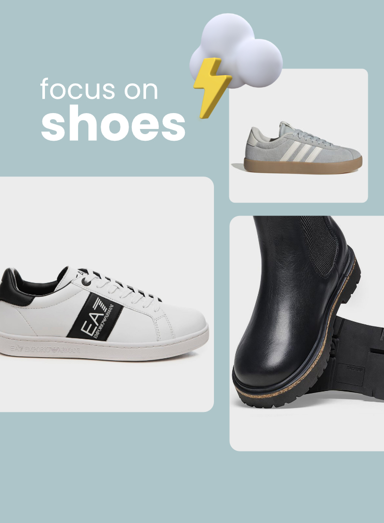 Scarpe uomo, donna e bambino. Scarpe collezione autunno-inverno 2025/26