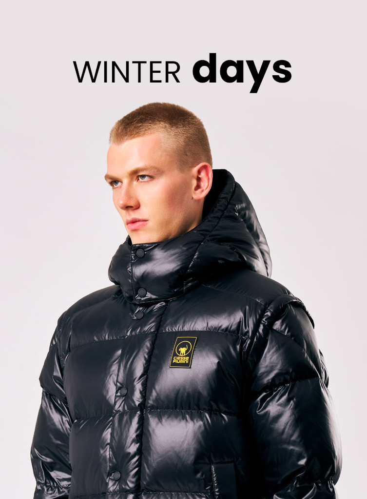 Nuove collezioni giubbotti, maglioni e neve uomo, donna e bambino Winter Days