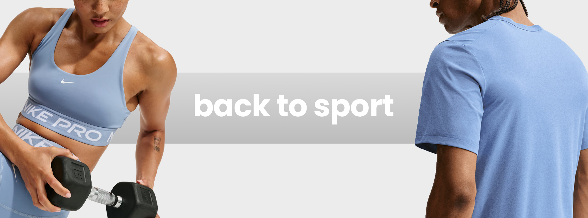 Abbigliamento, scarpe e accessori per lo sport! Back to sport