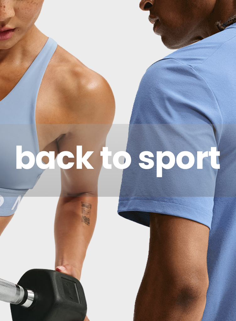 Abbigliamento, scarpe e accessori per lo sport! Back-to-sport