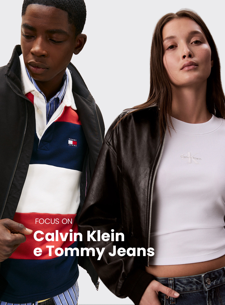 Abbigliamento, scarpe e accessori per uomo e donna. Calvin Klein e Tommy Jeans