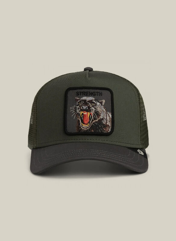 CAPPELLO STRENGHT PANTHER TRUCKER UNISEX, - PALM/OIL, medium