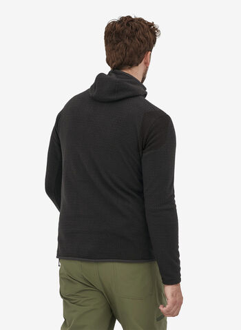 FELPA FULL ZIP IN PILE R1 AIR, BLK, small