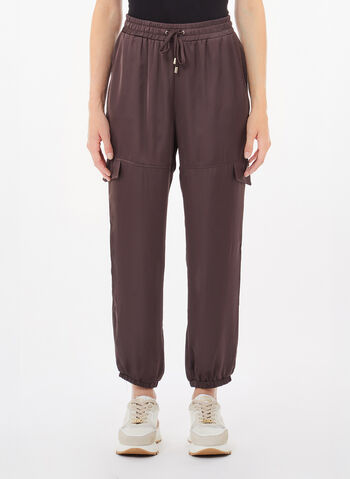 PANTALONE CARGO RASO, 91016 MORO, small