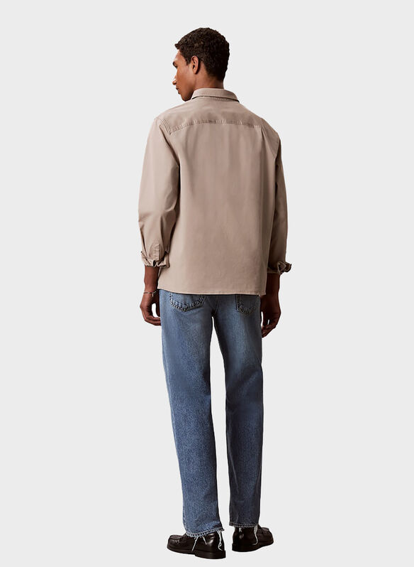 OVERSHIRT COTTON, RAK VINTAGE KAKI, medium