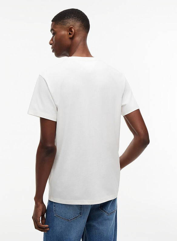T-SHIRT TJM GRAPHIC LOGO, YBH WHT, medium