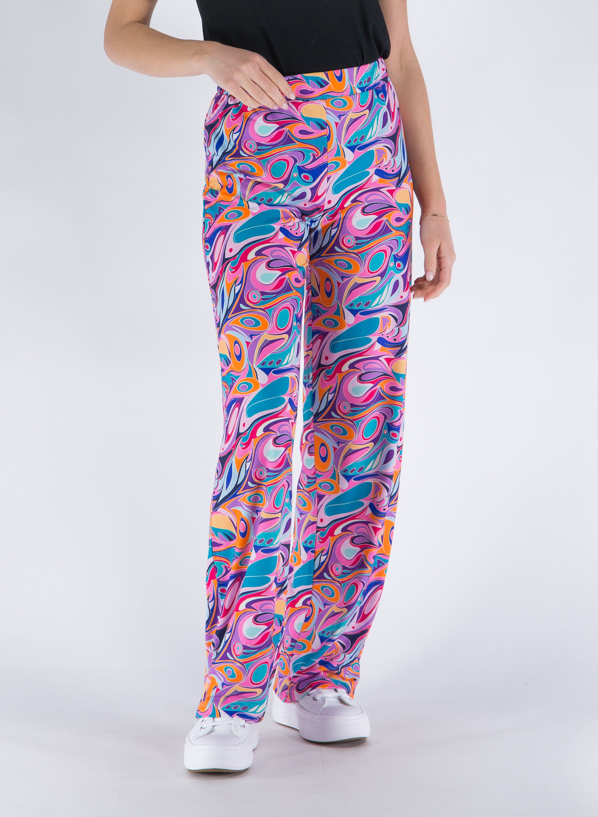 ANIS PANTALONE A PALAZZO FANTASIA