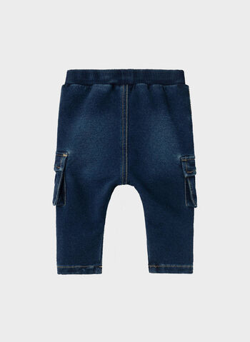 JEANS BEN CARGO BIMBO, DARK BLUE DENIM, small