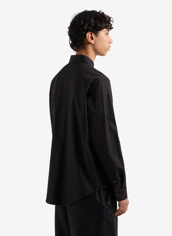 CAMICIA ALLOVER, FC041 BLK, small