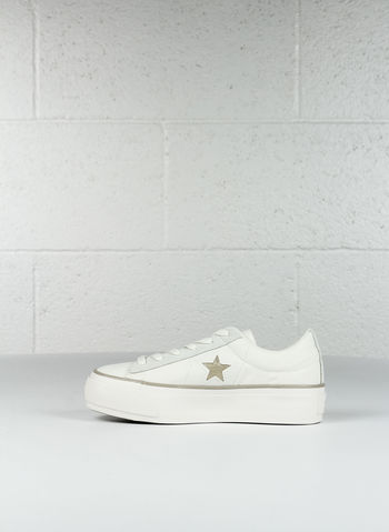 SCARPA ONE STAR PLATFORM LOW, BEIGE, small