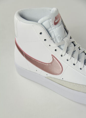 SCARPA NIKE BLAZER MID 77 RAGAZZA, 105 WHTPINK, small