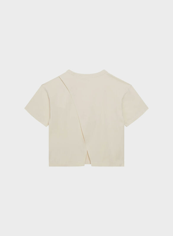 T-SHIRT BOXY APERTURA, PGB LATTE, medium