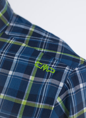 CAMICIA CHECK, 58ZN NVYLIME, small