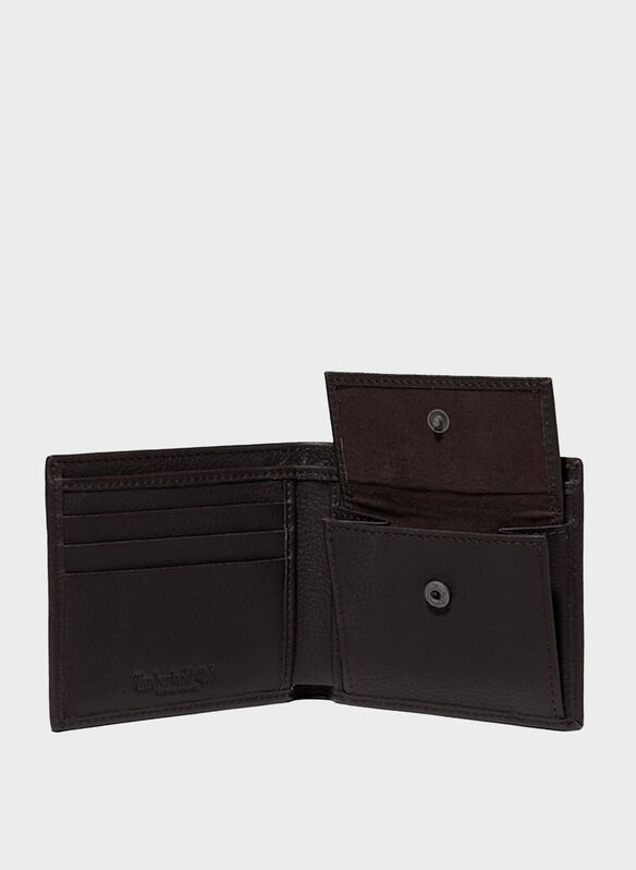 PORTAFOGLIO IN VERA PELLE, A66MORO, medium