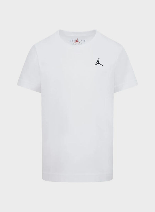 T-SHIRT JUMPMAN MICRO LOGO BAMBINO, 001 WHT, large