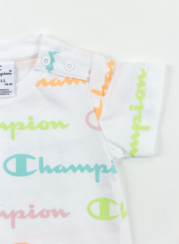 T-SHIRT ALL OVER AMERICA INFANT, WL001WHT, small