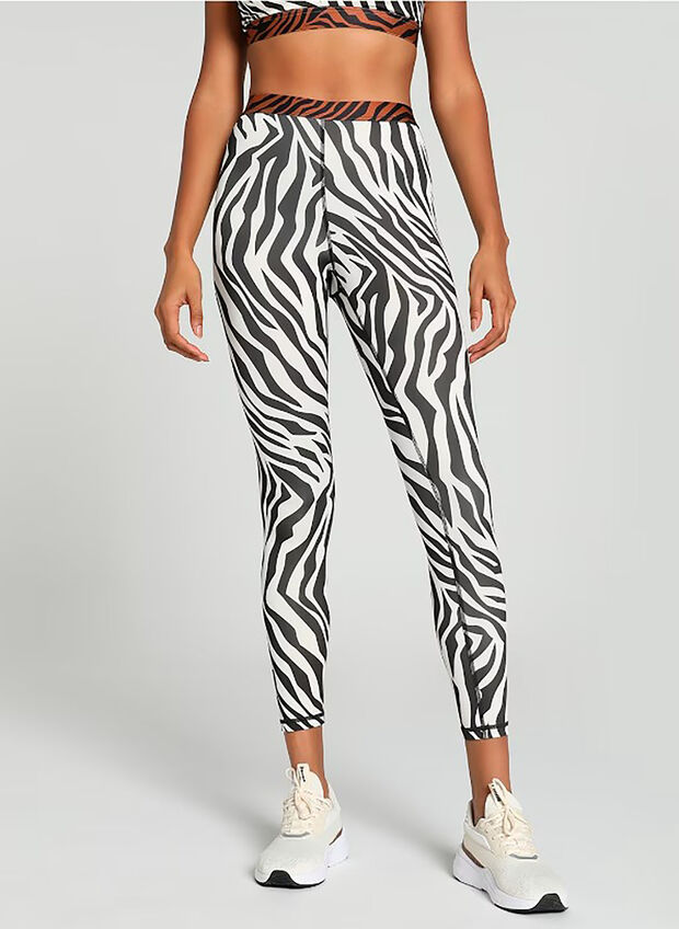 LEGGINGS 7/8 ANIMAL REMIX, 87 BLKWHT, large