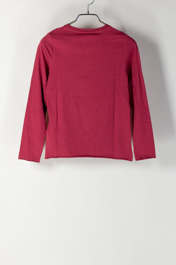 T-SHIRT SARGUN RAGAZZA, EARTH RED, medium