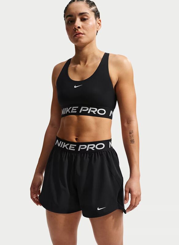 SHORT 2 IN 1 PRO, 010 BLK, medium