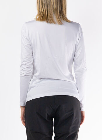 MAGLIA DA SCI 1/2 ZIP, 010 WHT, small