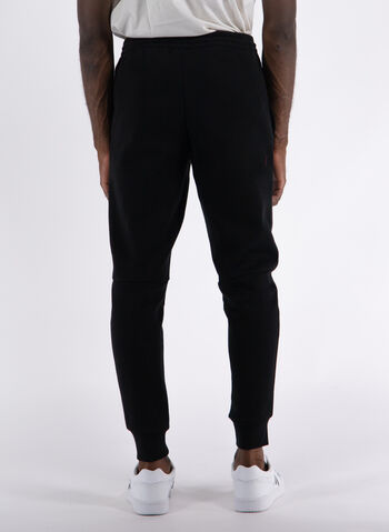 PANTALONE SPORTIVO IN FELPA DI COTONE ORGANICO, 031 BLK, small