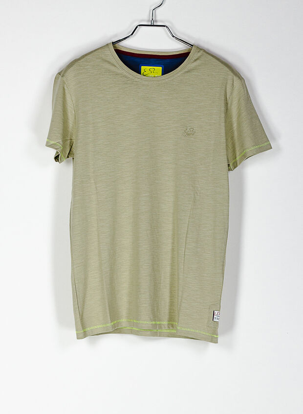 YES ZEE T-SHIRT TINTA UNITA Beige | Sport85