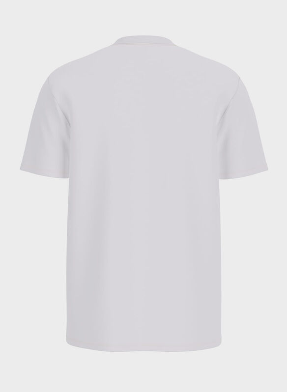 T-SHIRT CON LOGO STAMPATO, G011 WHT, medium