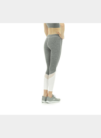 LEGGING IN TESSUTO TECNICO FIAMMATO E MICRORETE, , small