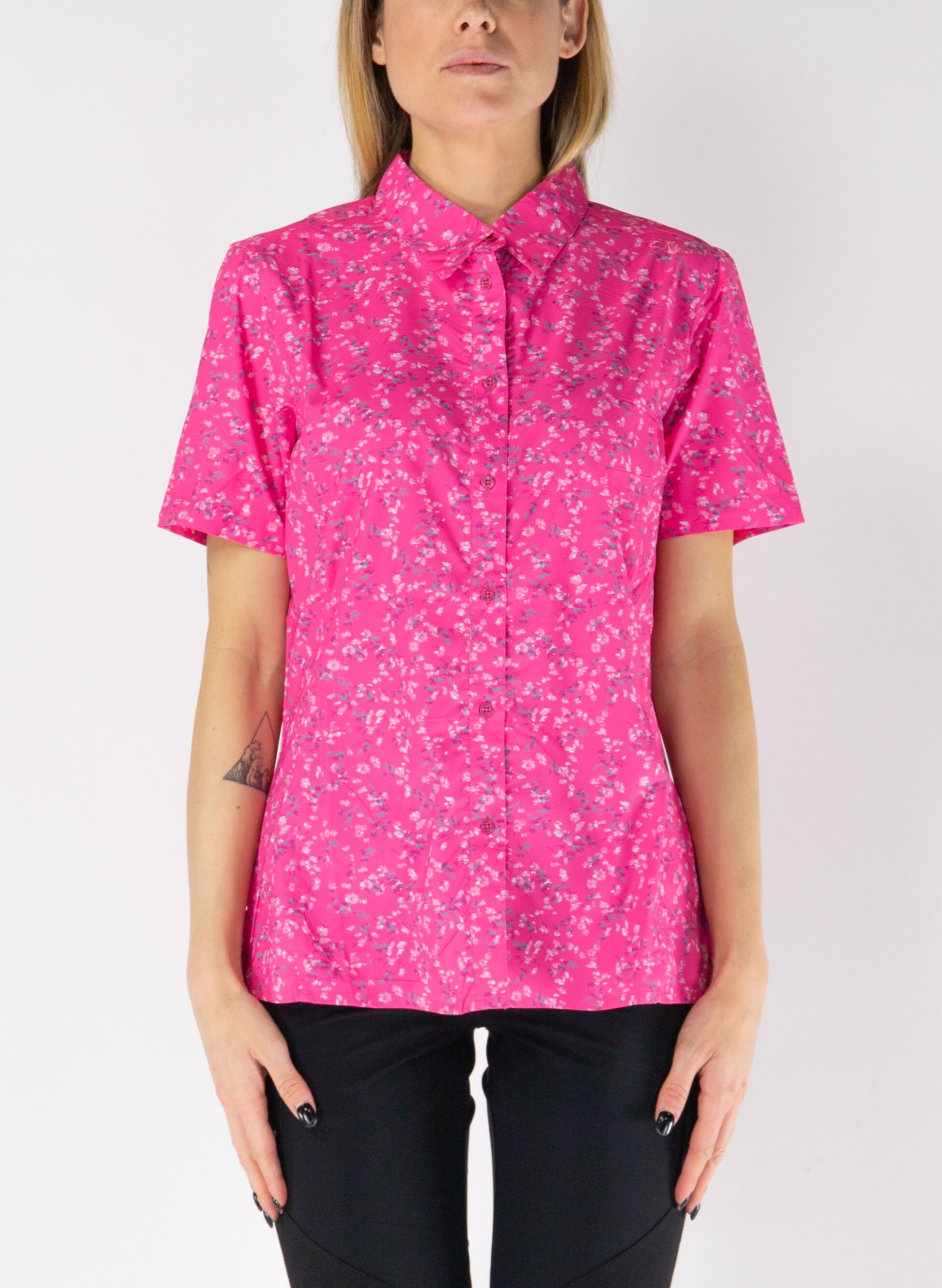 CMP CAMICIA FANTASIA STRETCH