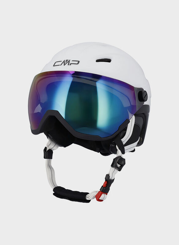 CASCO SCI CON VISIERA WA-2  UNISEX, 00XS WHT, medium