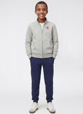 TUTA CON FELPA FULL ZIP E PANTALONI CON GRAFICA RAGAZZO, EM021 GREYNVY, thumb