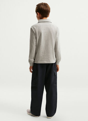 PANTALONE SPORTSWEAR CLUB CARGO JUNIOR, 010 BLK, small