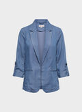 GIACCA ONLCARO, MEDIUM BLUE DENIM, thumb