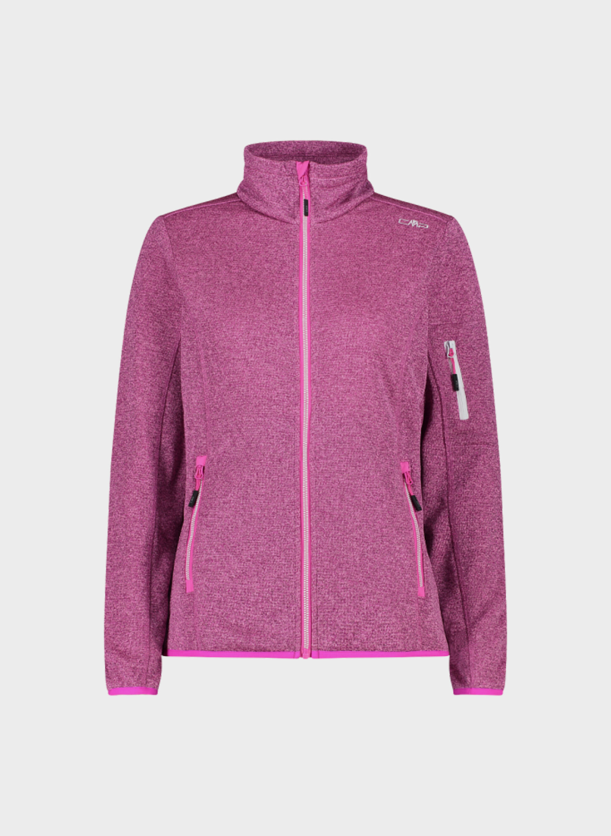 CMP FELPA FULL ZIP PILE KNIT-TECH