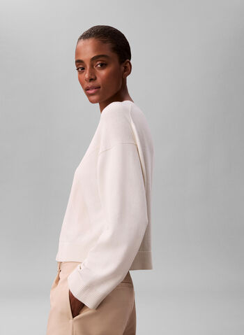 MALGIONE CON MONOGRAMMA JACQUARD, YAS PANNA, small