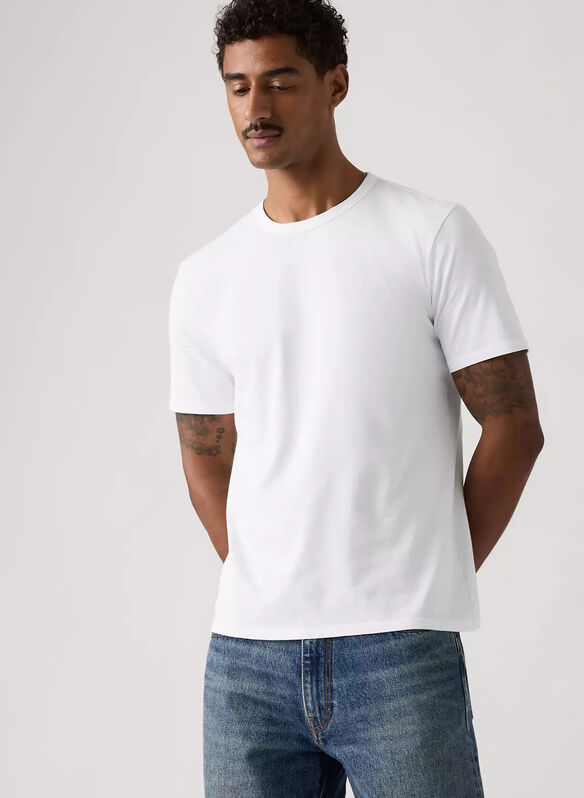 T-SHIRT MICRO LOGO TONAL, 0000 WHT, medium