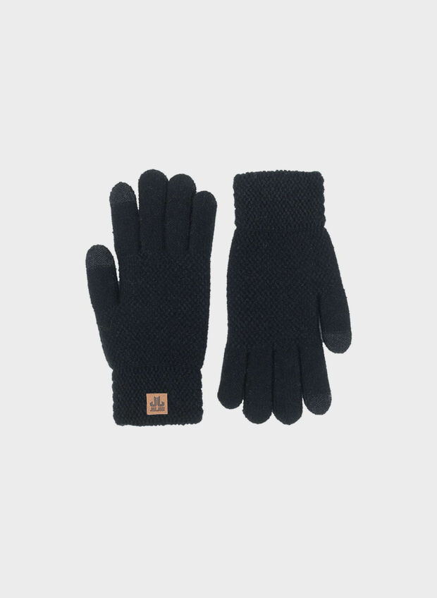 GUANTI PERTH TOUCH UNISEX, 001 BLK, large