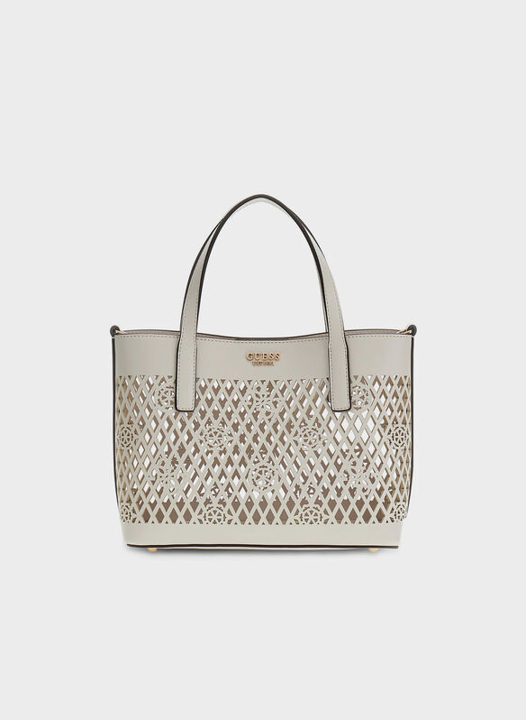 BORSA LETTI MINI TRAFORATA, OFF WHT, medium