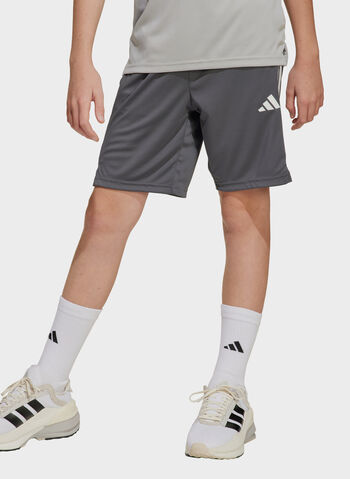 SHORT ESSENTIAL 3-STRIPES RAGAZZO, GREY, small