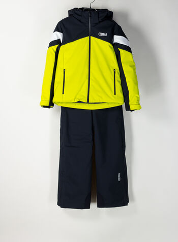 COMPLETO DA SCI FODERA IN GRAFENE RAGAZZO, 301LIMEBLK, small