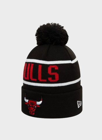 CAPPELLO IN MAGLIA CON PON PON CHICAGO BULLS, BLKRED, small