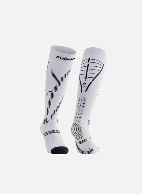 CALZA MULTISPORT 3D GRF LONG, 005 WHT, medium